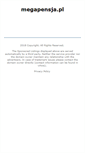 Mobile Screenshot of megapensja.pl
